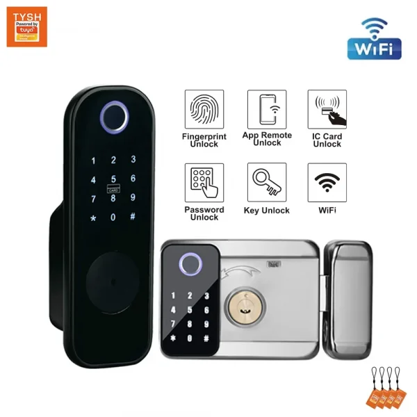 قفل TYSH الذكي 🔒 أمان رقمي بتطبيق Tuya!